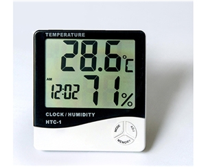 广西电子显示温湿度计